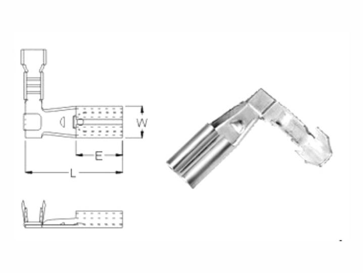 2.8旗型母端子 .110" Flag Terminals